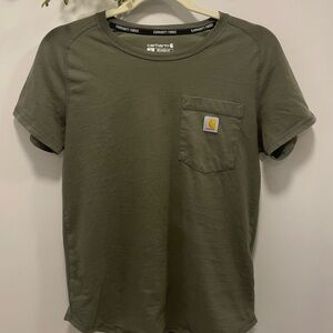 Carhartt Short Sleeve Tee in Olive